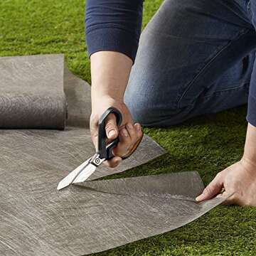 Fiskars PowerArc 8" Heavy Duty Shop Shears for All Cutting Needs