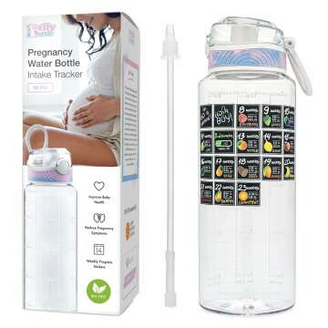 Pregnancy Water Bottle Tracker for Expecting Moms