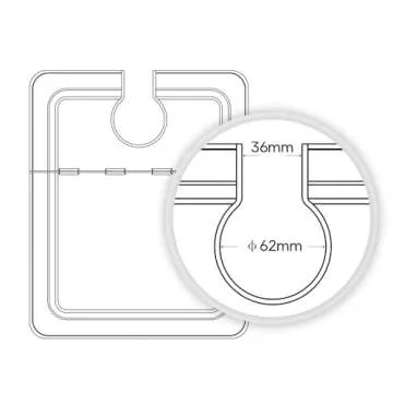 EVERIE Sous Vide Container 12 Quart EVC-12 with Collapsible Hinged Lid Compatible with Anova Nano or AN500-US00 or Anova Pro 3.0 or Anova Mini, Also Fits Instant Pot