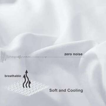 COHOME All Season Queen Cooling Comforter - Luxurious Soft Design