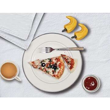 HomeLabels Kitchen 12 Pack Flour-Sack Towels, 100% Pure Rung Spin Cotton, Hand Towels, Multi-Purpose...