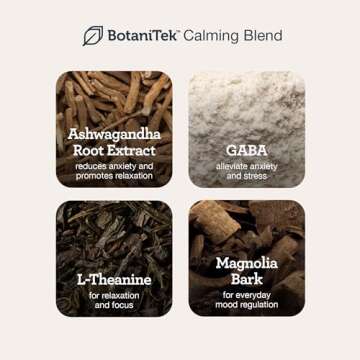 Kradle Bliss Bar Calming Chews for Stress Relief - 6 Pack