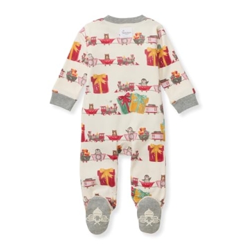 Burt's Bees Baby Boys' Organic Cotton Sleep Pajamas