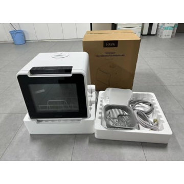 HAVA Portable Countertop Dishwasher with Child Lock
