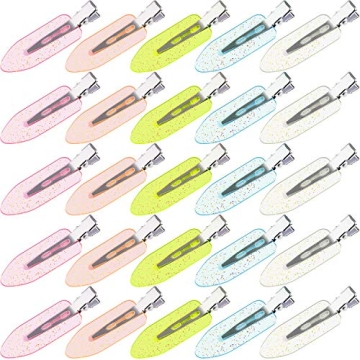 URATOT 25 No Bend Hair Clips for Styling and Makeup