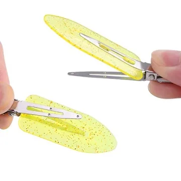 URATOT 25 No Bend Hair Clips for Styling and Makeup