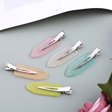 URATOT 25 No Bend Hair Clips for Styling and Makeup