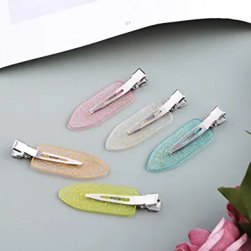 URATOT 25 No Bend Hair Clips for Styling and Makeup
