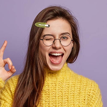 URATOT 25 No Bend Hair Clips for Styling and Makeup