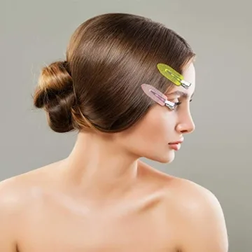 URATOT 25 No Bend Hair Clips for Styling and Makeup