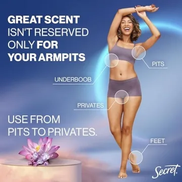 Secret Lilac & Waterlily Whole Body Deodorant Spray