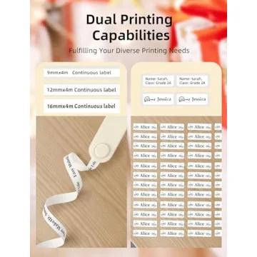 MakeID Label Maker - Portable Waterproof Label Printer