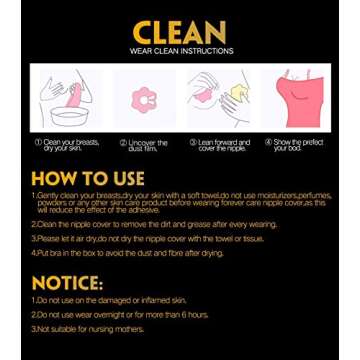 Reusable Silicone Nipple Covers - 6 Pairs for Ultimate Comfort