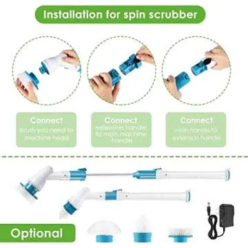 Spin Scrubber - Cordless Tub and Tile Cleaning Powerhouse