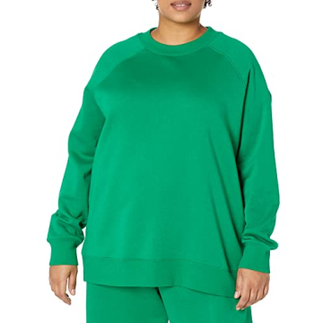 Amazon Essentials Women's Relaxed-Fit Sweatshirt for Every Body