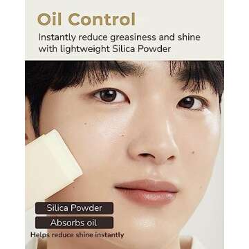 OBgE Oil Control Stick (0.6oz) - Non-Greasy, Soothing & Cooling Facial Care. High Defense. Lightweight, Long-Lasting Protection, Oil Absorption, No Clumps. Travel Essentials. Witch Hazel, Mint.