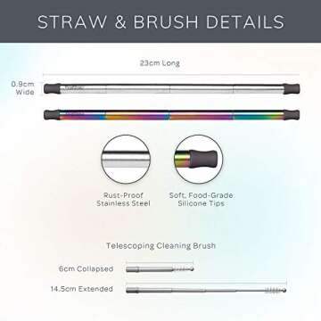 FinalStraw Collapsible Eco-Friendly Metal Straw with Case