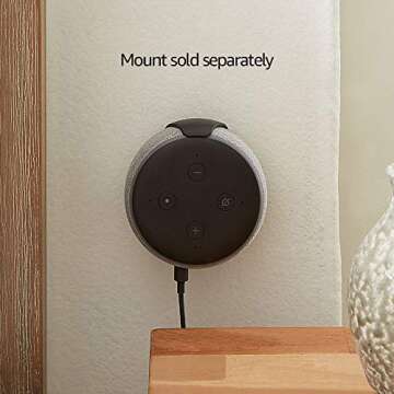 Echo Dot (3rd Gen) - Smart speaker with Alexa - Heather Gray