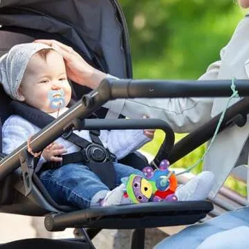 RTMOK Food Grade Silicone Toy Straps for Babies