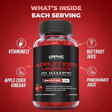 Apple Cider Vinegar Gummies for Better Digestion and Energy