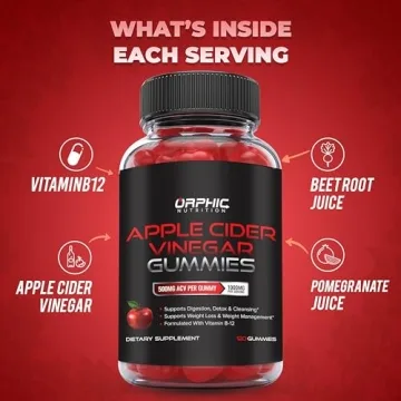 Apple Cider Vinegar Gummies for Better Digestion and Energy