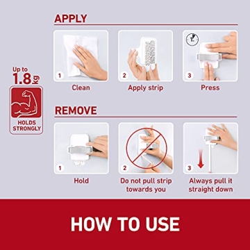 Command Broom and Mop Grippers for Easy Storage Solutions