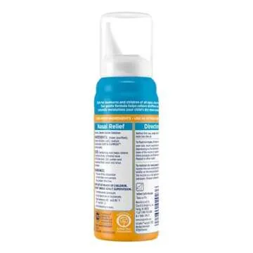 Simply Saline Sterile Saline Nasal Mist, Baby 1.6 fl oz (44 ml) (Pack of 2)