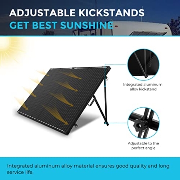 Renogy 200W Portable Solar Panel for RV and Camping