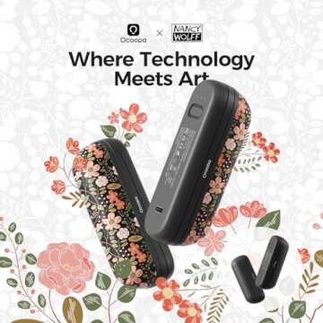 OCOOPA 2 in 1 Magnetic Rechargeable Hand Warmers, UT2s Mini Electric Handwarmers 2 Pack, Split USB-C...