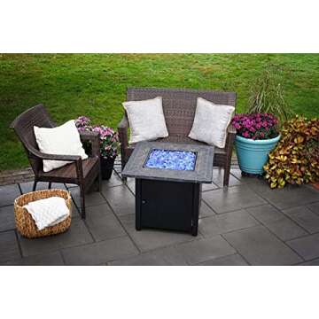 Endless Summer 30" Square Smokeless Propane Fire Pit