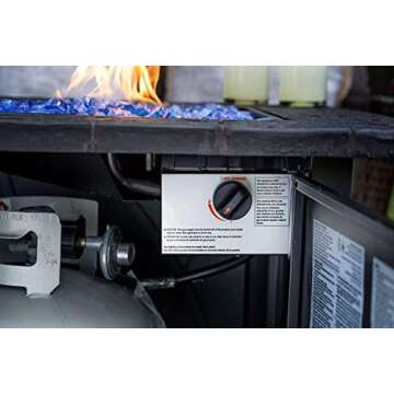 Endless Summer 30" Square Smokeless Propane Fire Pit