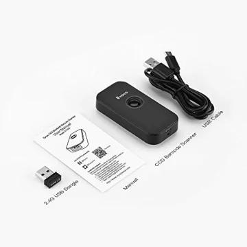 Eyoyo Mini CCD Bluetooth Barcode Scanner 3-in-1 Portable Reader