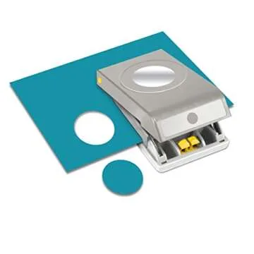 EK Tools Circle Punch 1.75 Inch with Safety Lock, Create Perfect Circles for Handmade Cards, Scrapbooking, Gift Tags, Invitations, Decorations, and More