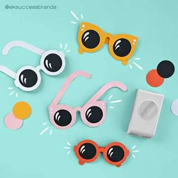 EK Tools Circle Punch 1.75 Inch with Safety Lock, Create Perfect Circles for Handmade Cards, Scrapbooking, Gift Tags, Invitations, Decorations, and More