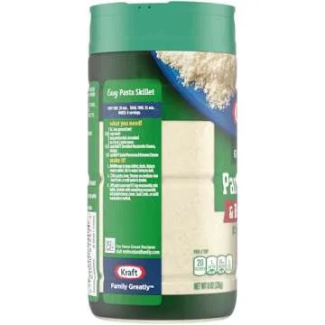 Kraft Grated Parmesan & Romano Cheese 8 oz Shaker