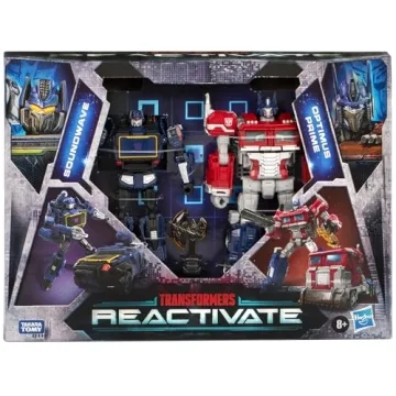 Transformers Reactivate Optimus Prime and Soundwave 2-Pack Figures