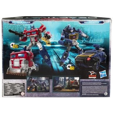 Transformers Reactivate Optimus Prime and Soundwave 2-Pack Figures