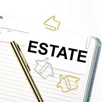 Yeaqee House Shaped Paper Clips for Office and Home Use