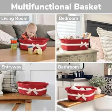 Stylish CHICVITA Storage Basket for Gifts and Toys