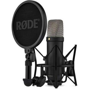 RØDE NT1 5th Gen Studio Microphone - Black