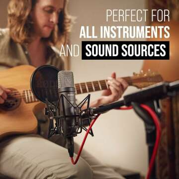 RØDE NT1 5th Gen Studio Microphone - Black