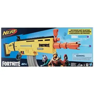 Nerf Fortnite AR-L Elite Dart Blaster for Epic Battles