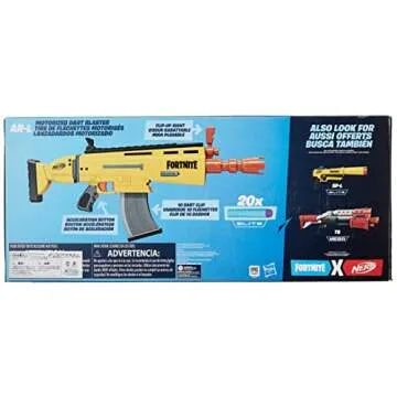 Nerf Fortnite AR-L Elite Dart Blaster for Epic Battles