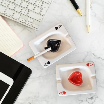 Creative Cool Ceramic Ashtray - Stylish and Durable Design