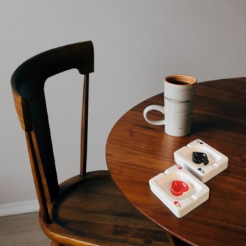 Creative Cool Ceramic Ashtray - Stylish and Durable Design