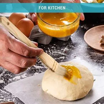 Premium Flat Hake Brushes Set for Artists - Quality Painting Brushes