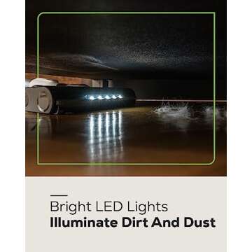 Greenworks 24V Brushless Cordless Stick Vacuum, Lightweight, Handheld, Pet, Anti-Allergen HEPA Filtration, Hard Floor, Carpet, Car, 4Ah Battery, and 30-Minute Charge Time (White)