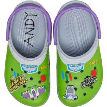 Crocs 209857-0ID-C9 Toy Story Buzz Classic Clog T BluGry Blue Grey