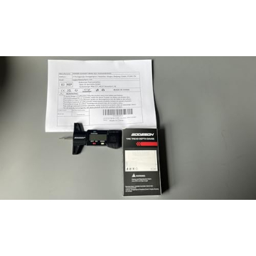 GODESON Digital Tyre Tread Depth Gauge with LCD Display
