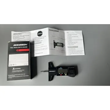 GODESON Digital Tyre Tread Depth Gauge with LCD Display